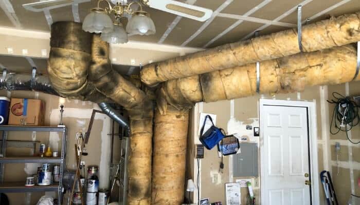 Ductwork Cleaning Basement